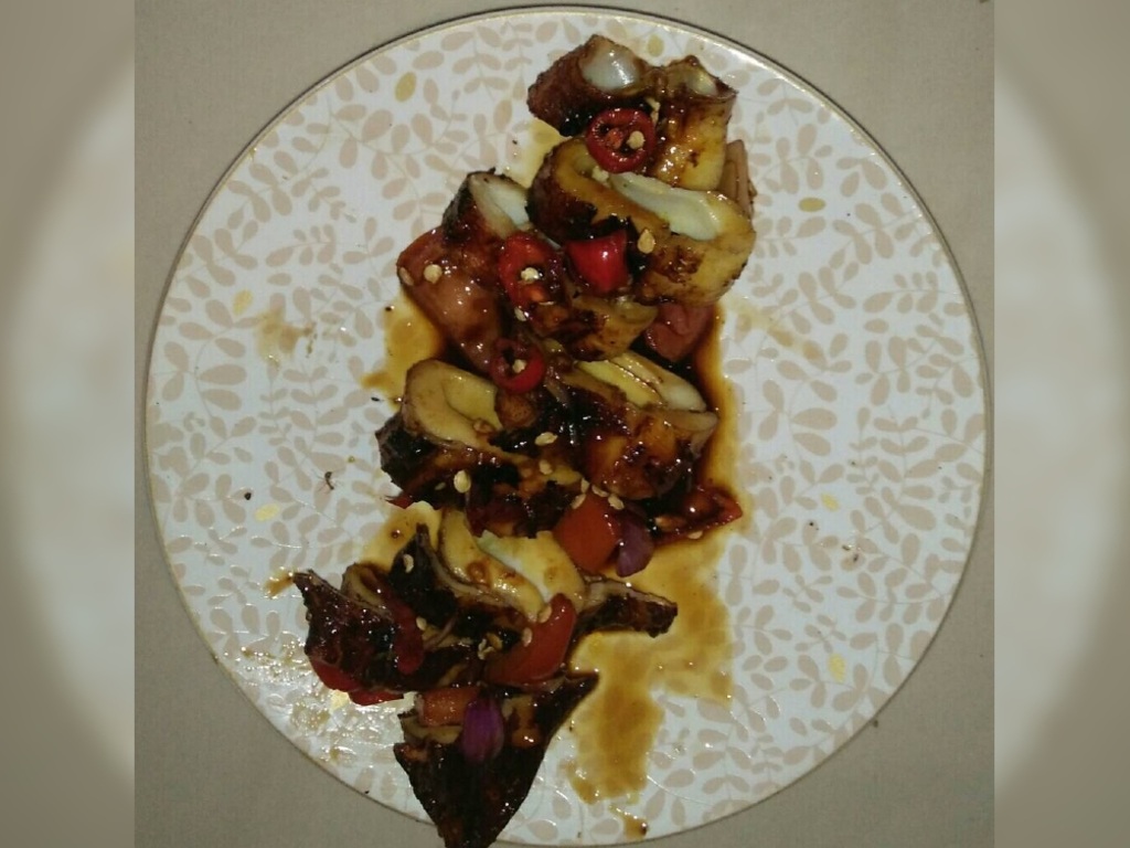 Cumi Bakar Sambal Kecap