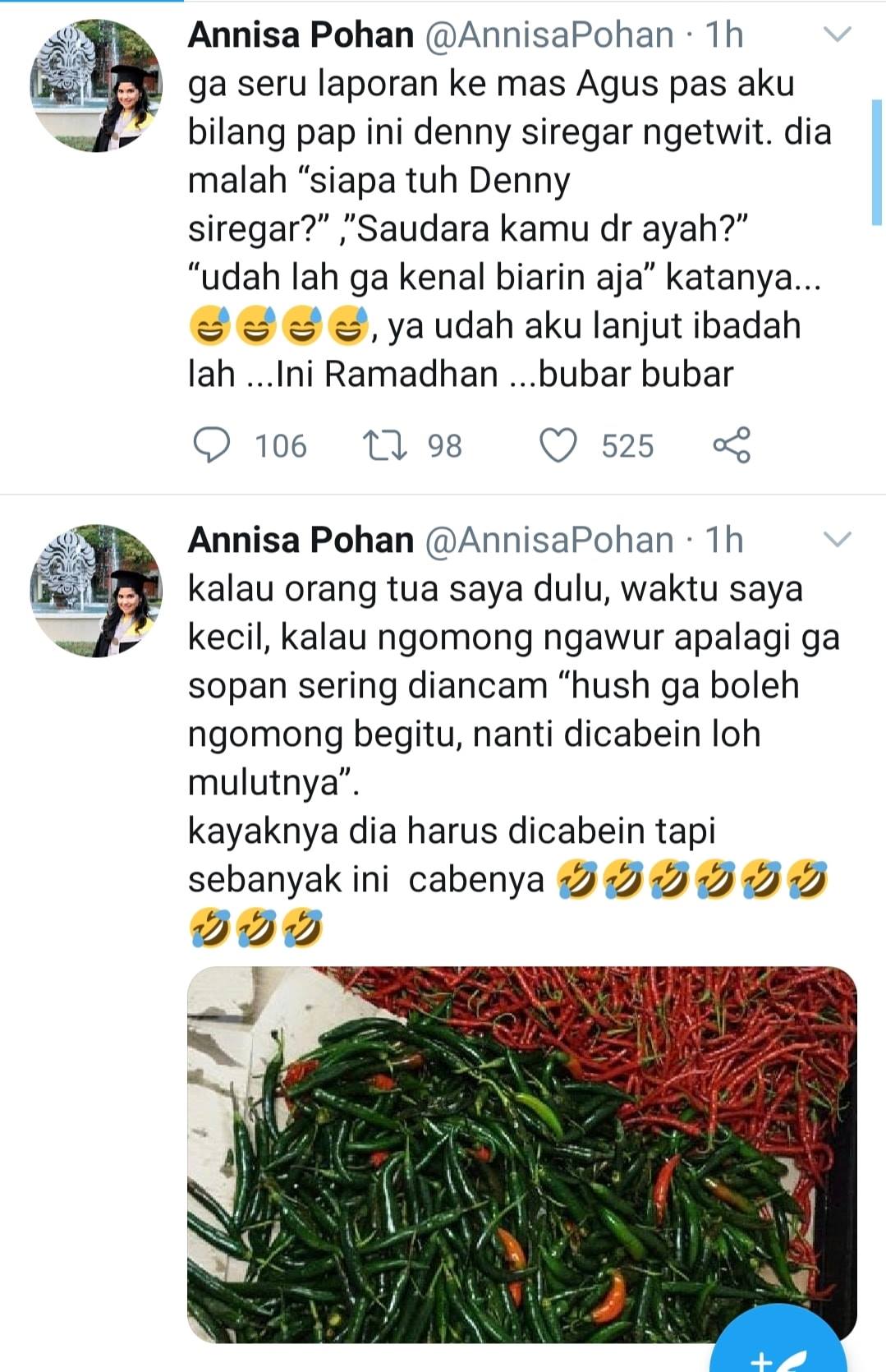 Twitter Annisa Pohan