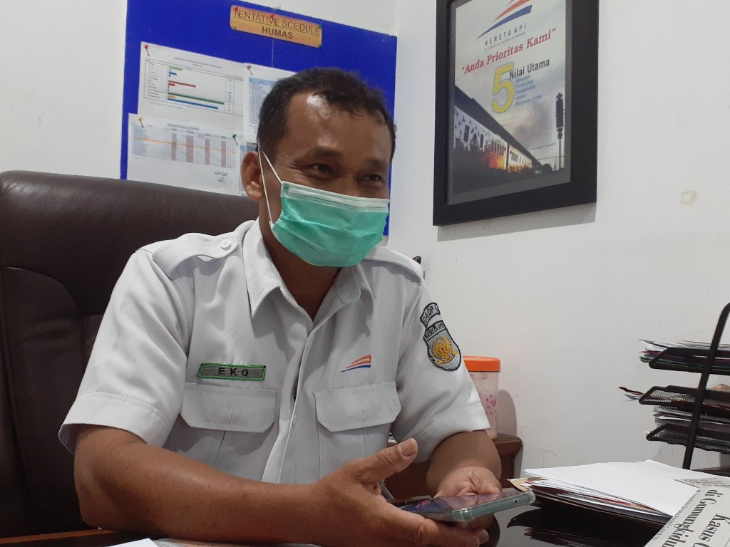 Manager Humas KAI Doap 6 Yogyakarta Eko Budiyanto
