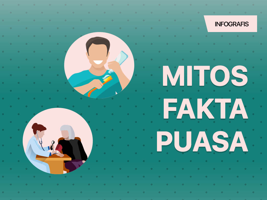 Infografis Cover: Mitos Fakta Puasa
