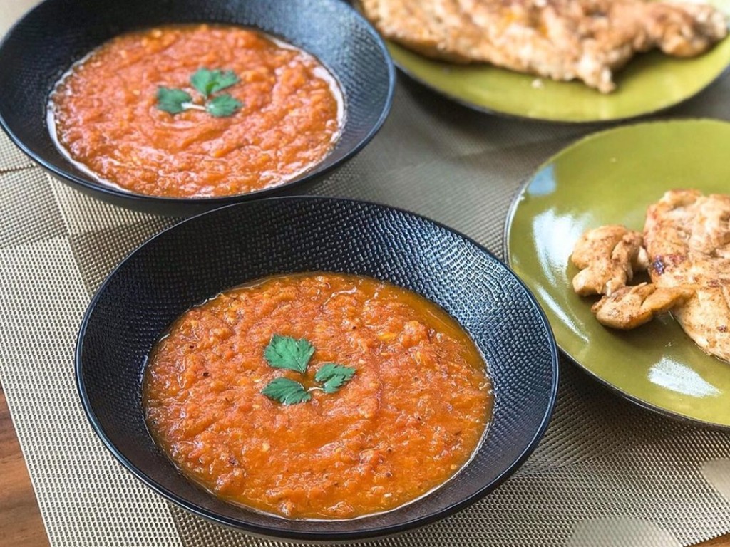 Sup Tomat Ayam Suwir
