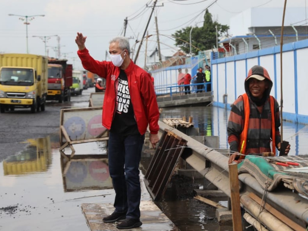 ganjar atur lalu lintas