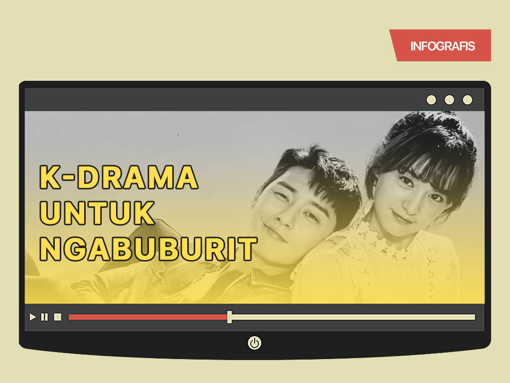 Infografis Cover: K-Drama Untuk Ngabuburit