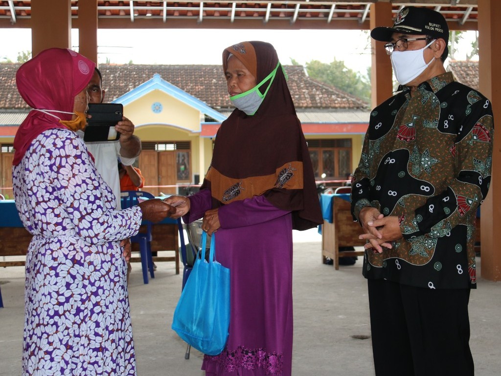 bantuan kemensos di Kulon Progo