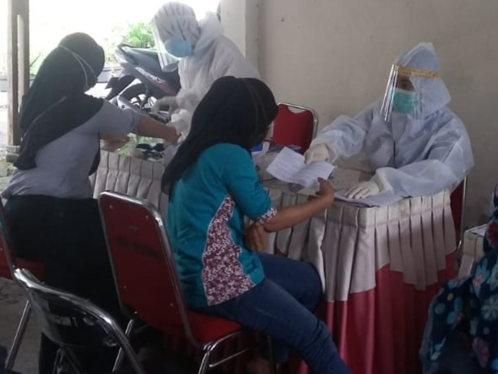 rapid test massal di Kulon Progo