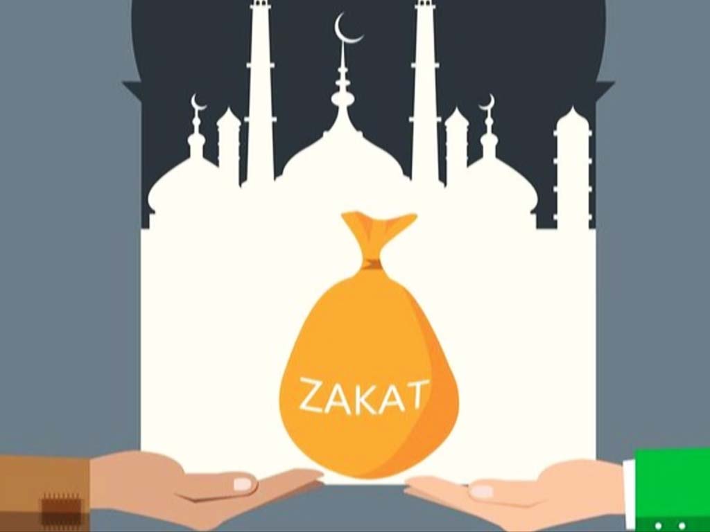 Ilustrasi membayar zakat