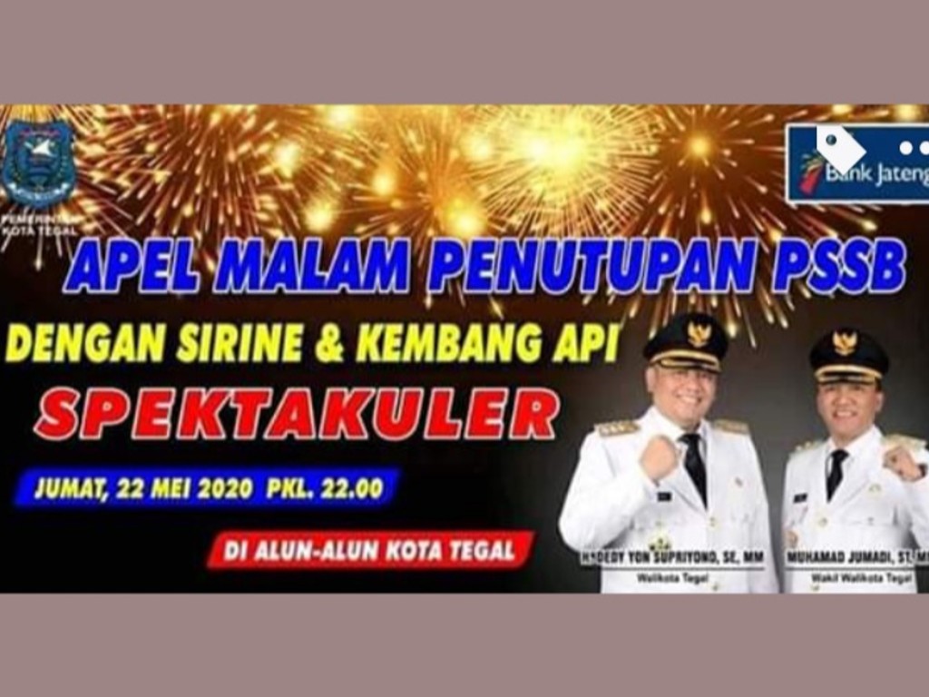 pesta kembang api tegal