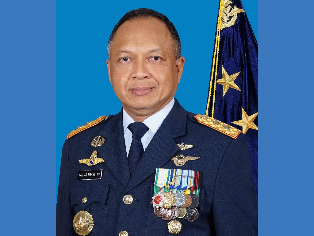 Kepala Staf TNI Angkatan Udara (KASAU) Marsekal TNI Fadjar Prasetyo