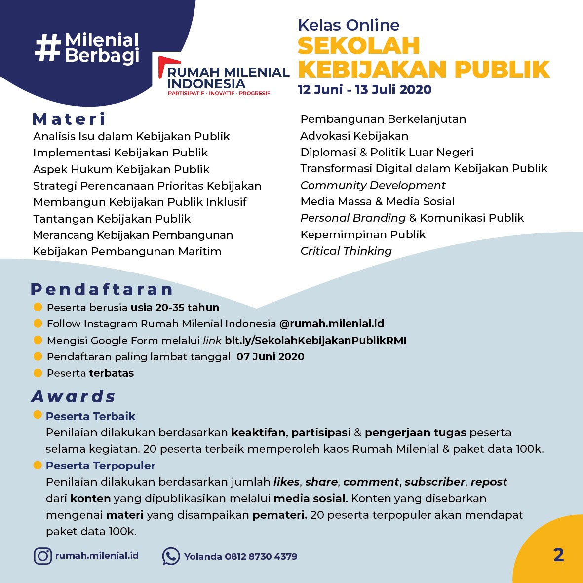 Rumah Milenial Indonesia