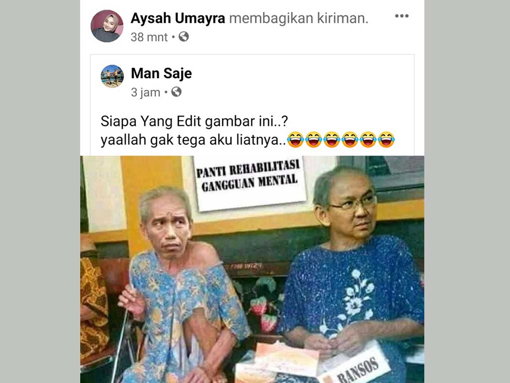 Unggahan Kebencian