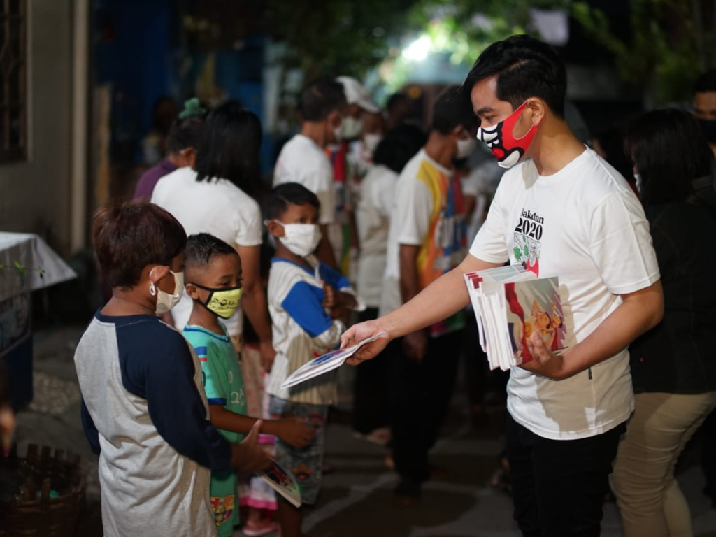 Bantuan Gibran di Jagalan Solo