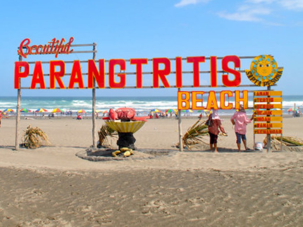 Pantai Parangtritis di Bantul