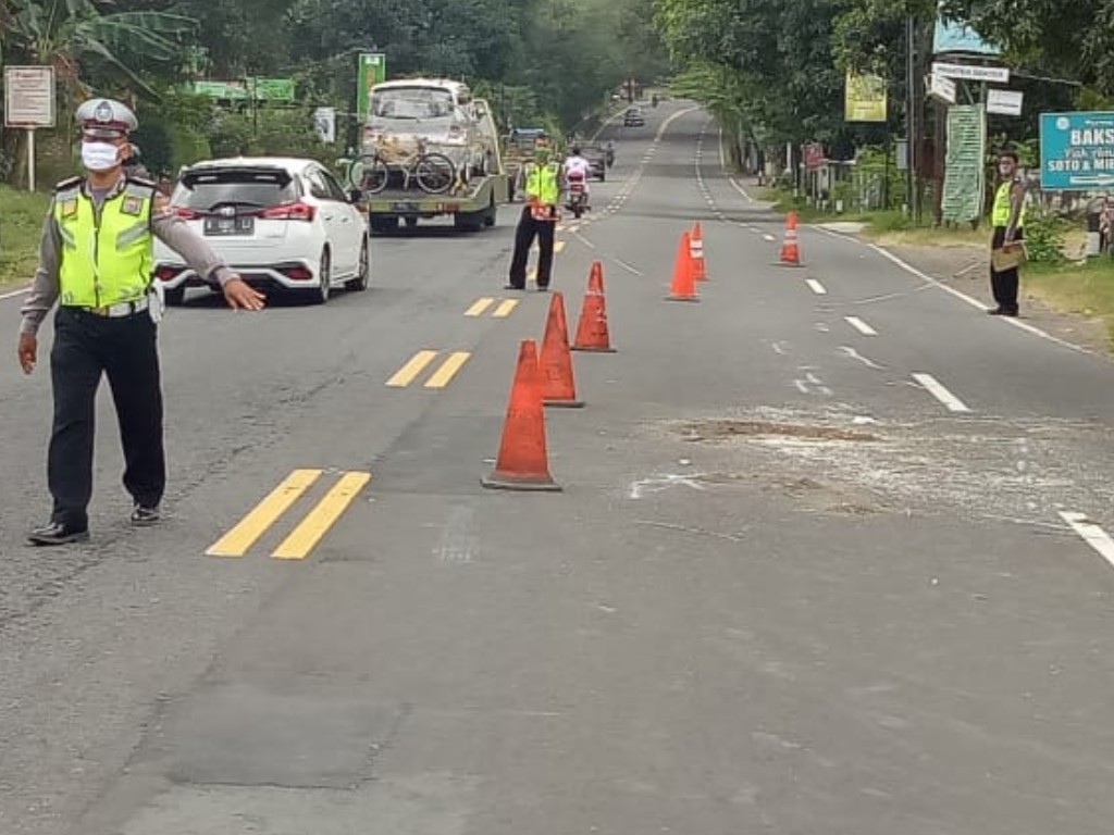 Lokasi Kecelakaan di Kulon Progo
