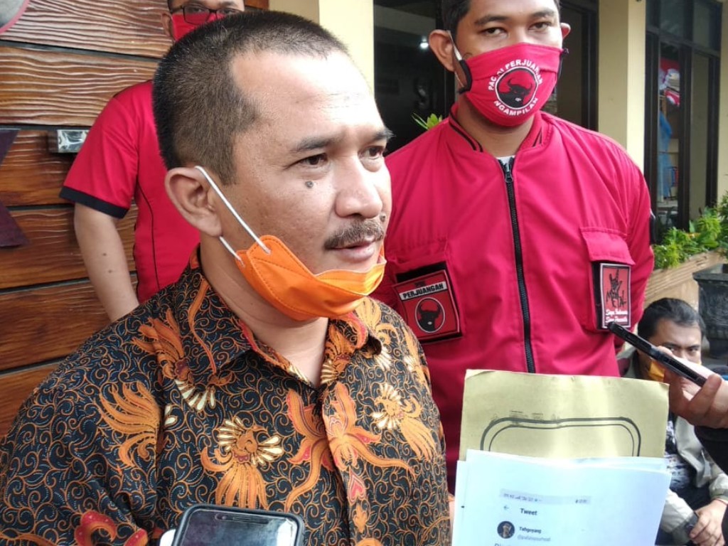 Ketua DPC PDI Perjuangan Kota Yogyakarta, Eko Suwanto