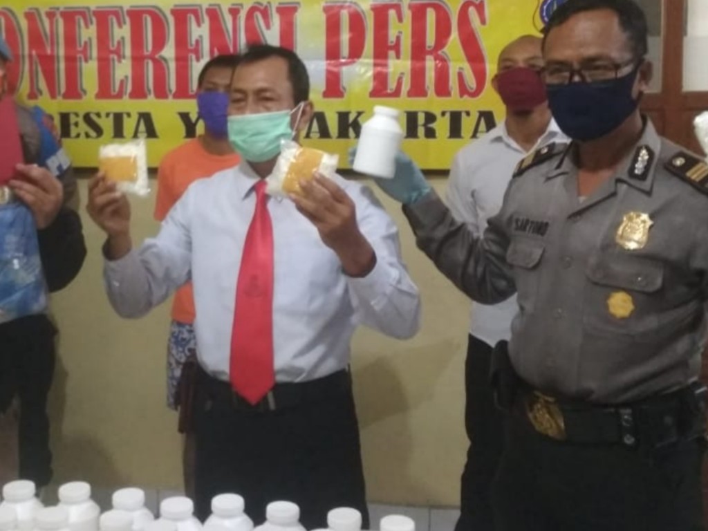 Ribuan Pil Koplo di Yogyakarta