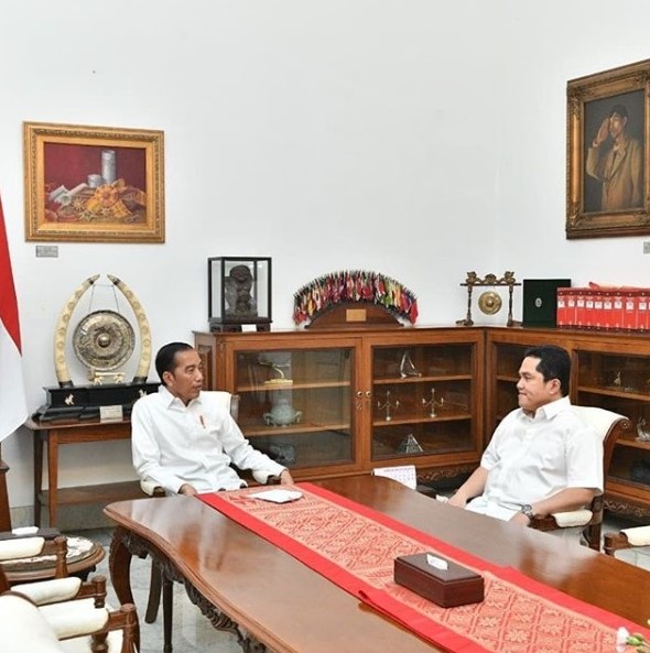 Erick Thohir Jokowi