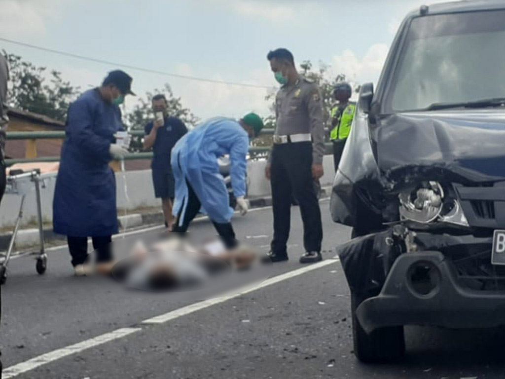 Kecelakaan di Jembatan Lempunyangan Yogyakarta