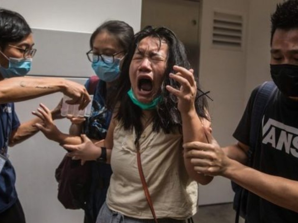 Protes UU Keamanan Negara di Hong Kong
