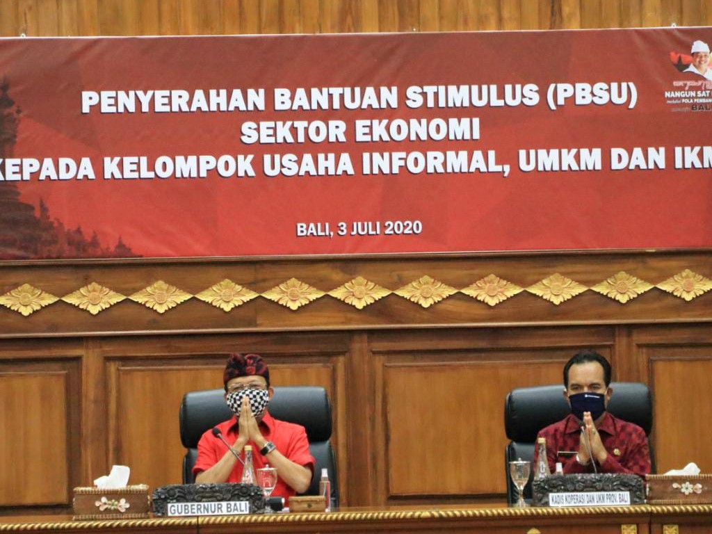Pemberian Stimulus untuk UMKM di Bali
