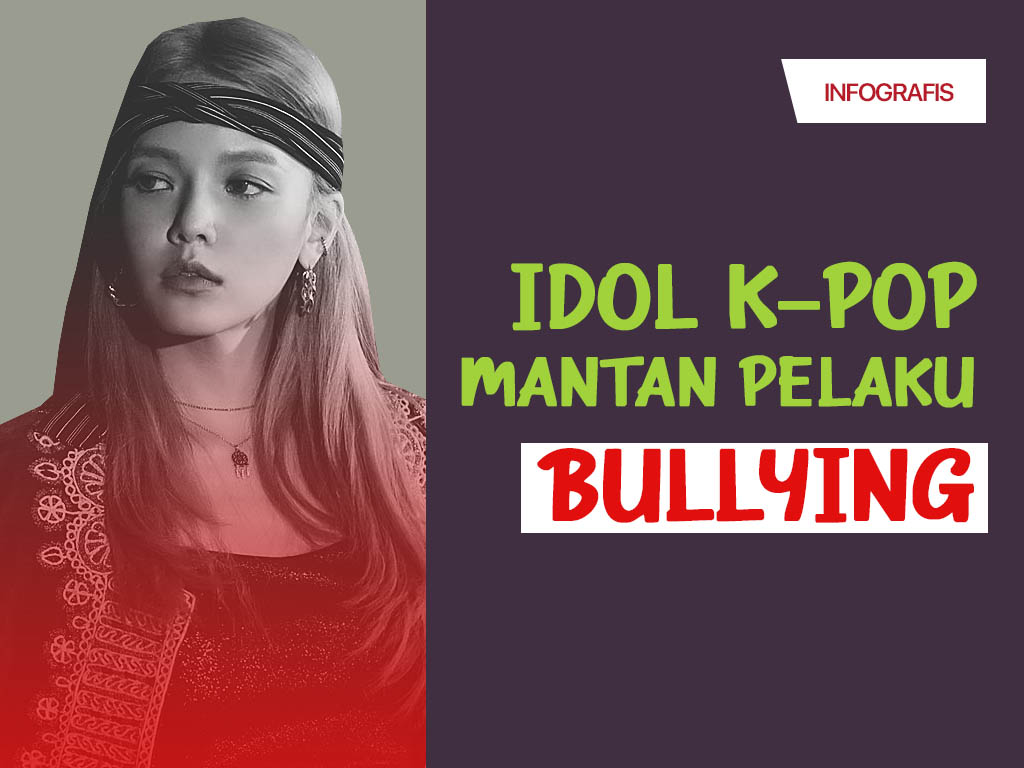 Infografis Cover: Idol K-pop Mantan Pelaku Bullying