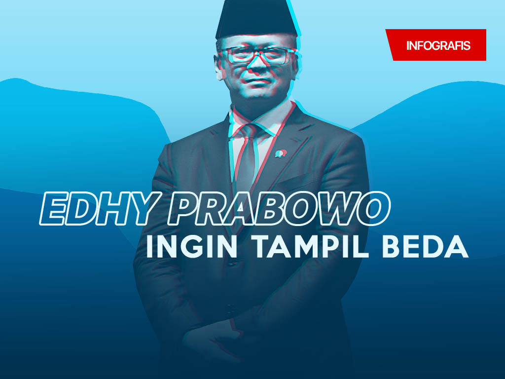 Infografis Cover: Edhy Prabowo Ingin Tampil Beda
