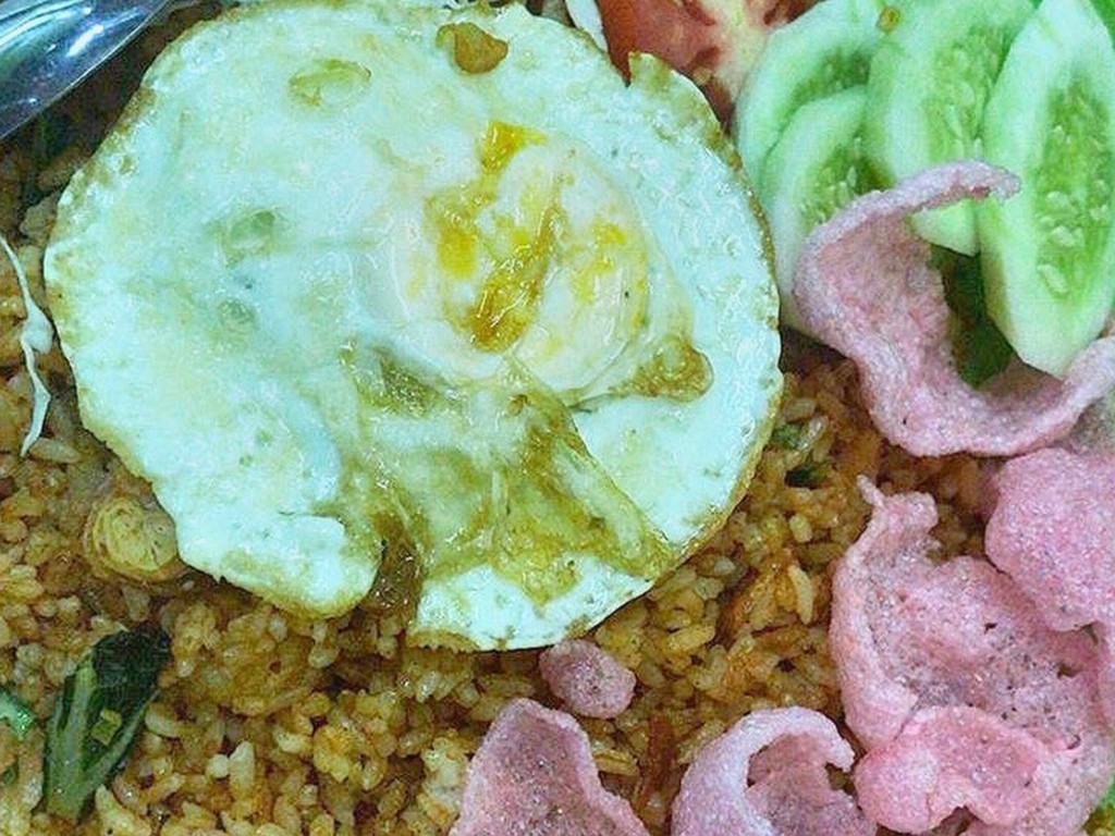 Ilustrasi Nasi Goreng Khas Padang