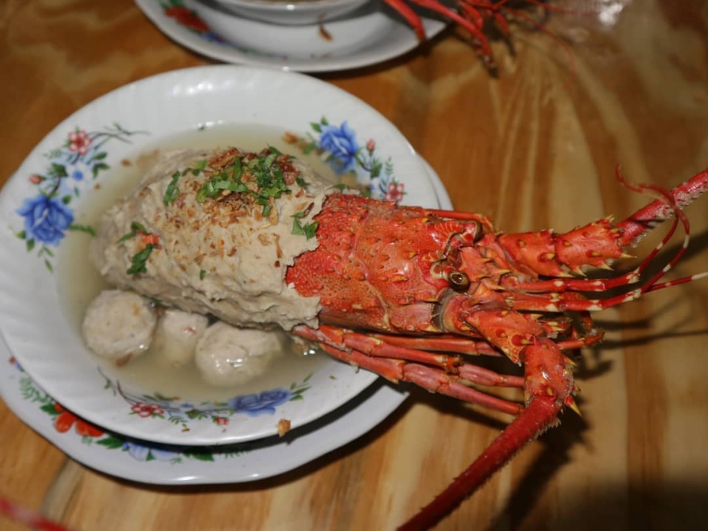 Ilustrasi Bakso Lobster