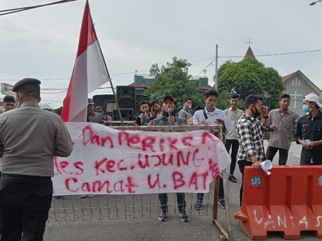 Demo di Polda Sumut