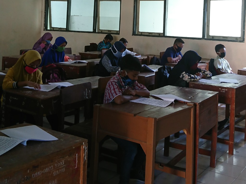 Hari Pertama Sekolah di Kudus