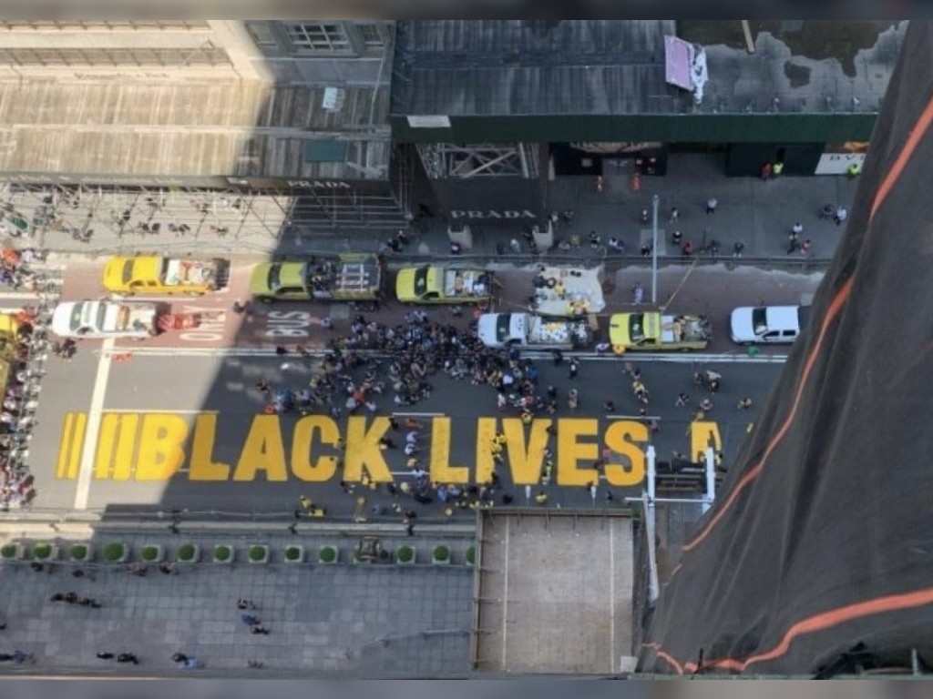 Mural Black Lives Matter.