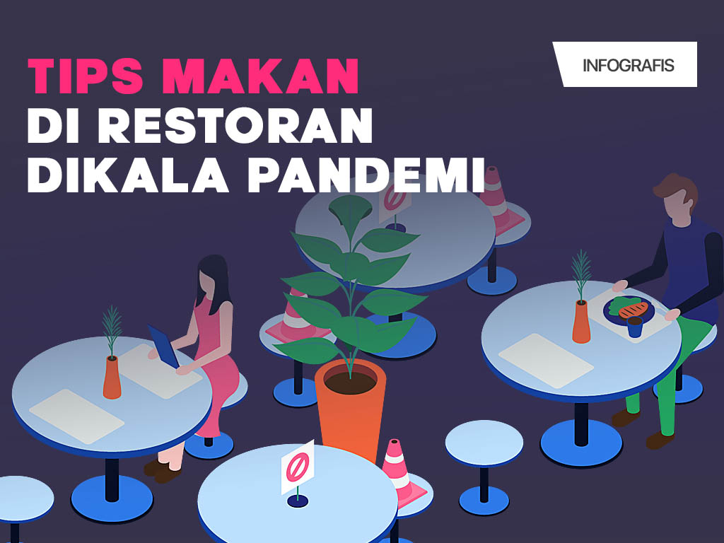 Infografis Cover: Tips Makan di Restoran Dikala Pandemi