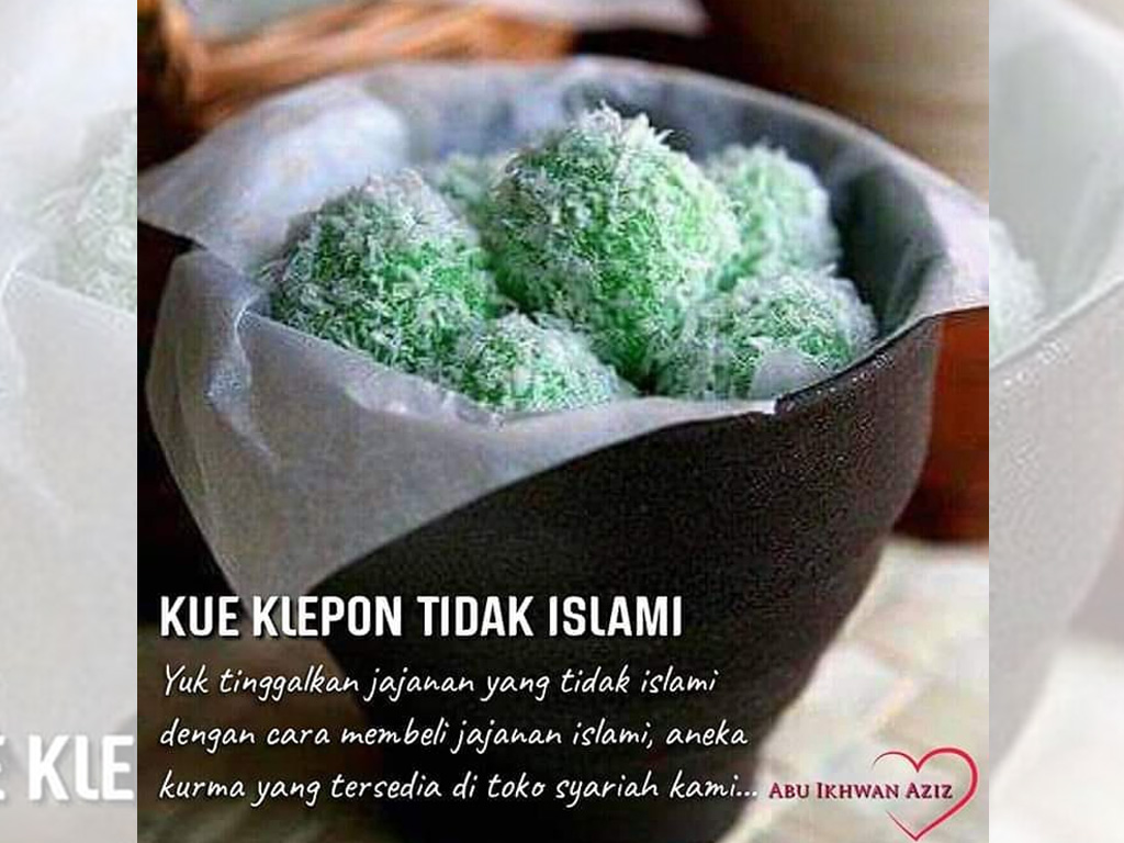 Kue Klepon Islami