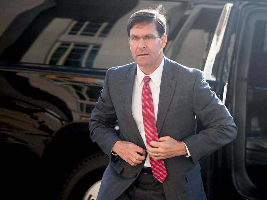 Menhan AS Mark Esper