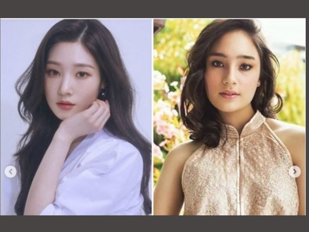 Tatjana Saphira dan Jung Chae Yeon