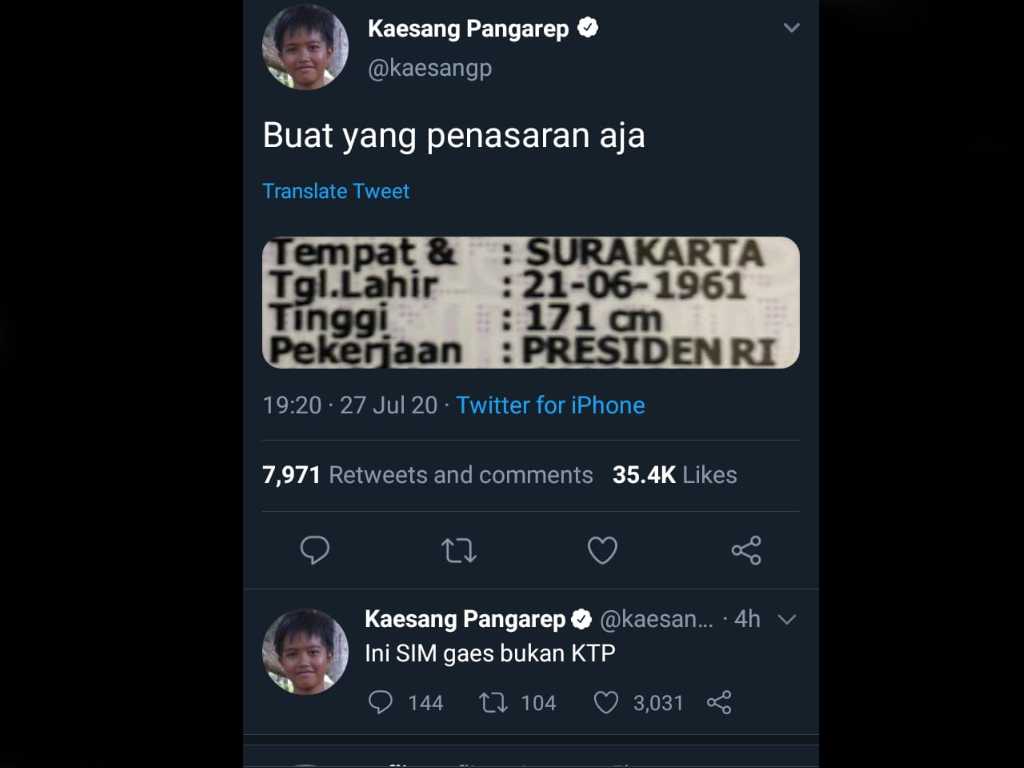 Kaesang Pangarep