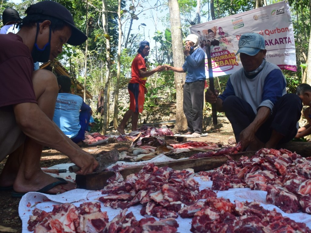 Kurban di Gunungkidul