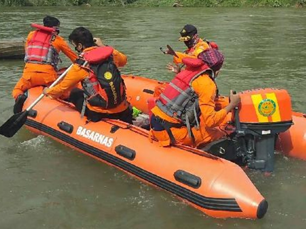 Pencarian bocah di Padang Pariaman