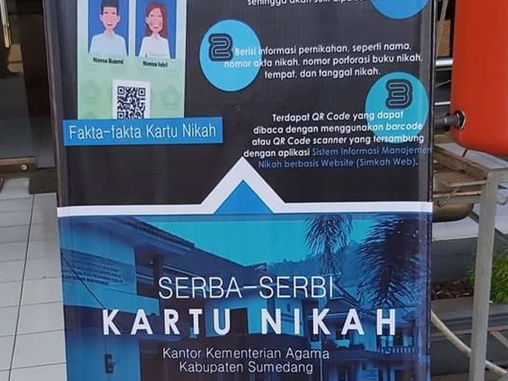 kartu nikah sumedang