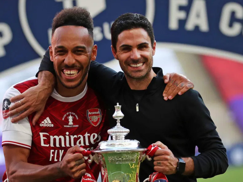 Arteta dan Aubameyang