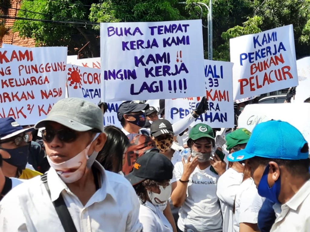 Demo Pekerja Hiburan Malam