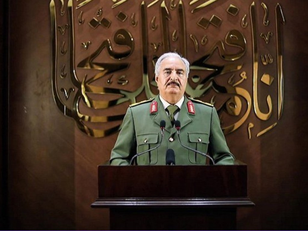 Khalifa Haftar, Pimpinan Tentara Nasional Libya (LNA)