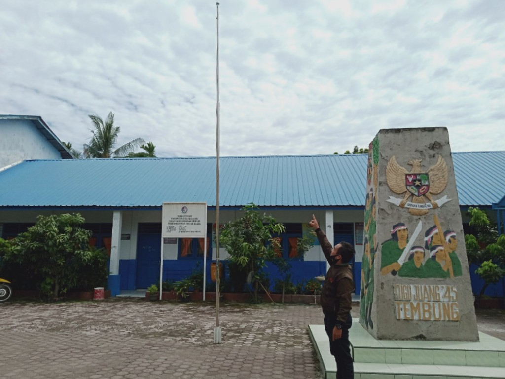 Tiang Bendera di Deli Serdang