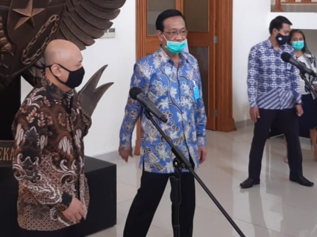 Menteri Koperasi dan UKM, Teten Masduki di Yogyakarta