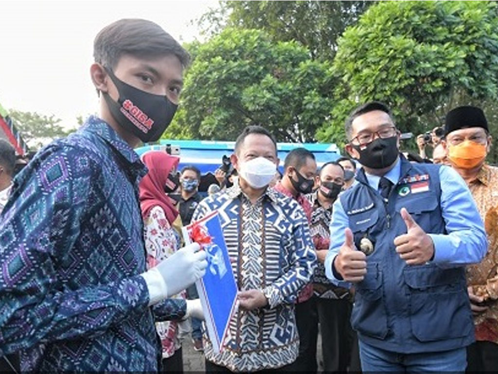 gub jabar dan mendagri di indramayu