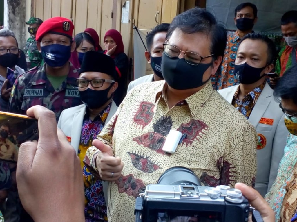 Menteri Koordinator Bidang Perekonomian Airlangga Hartarto