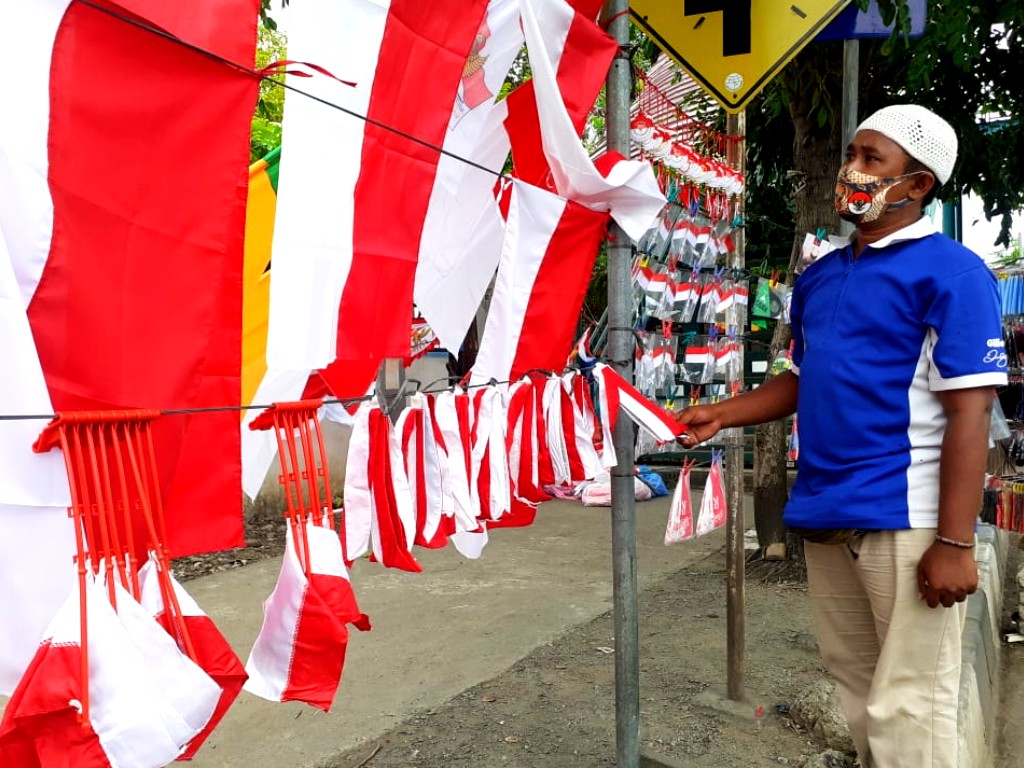 Pedagang Bendera di Aceh