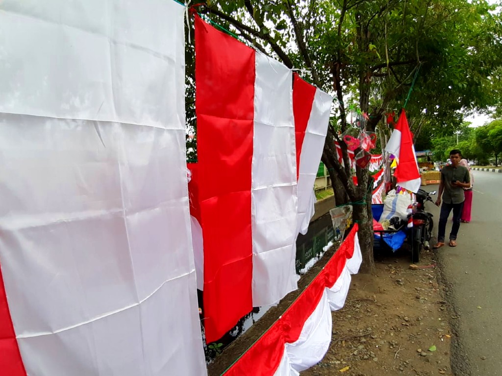 Pedagang Bendera di Aceh