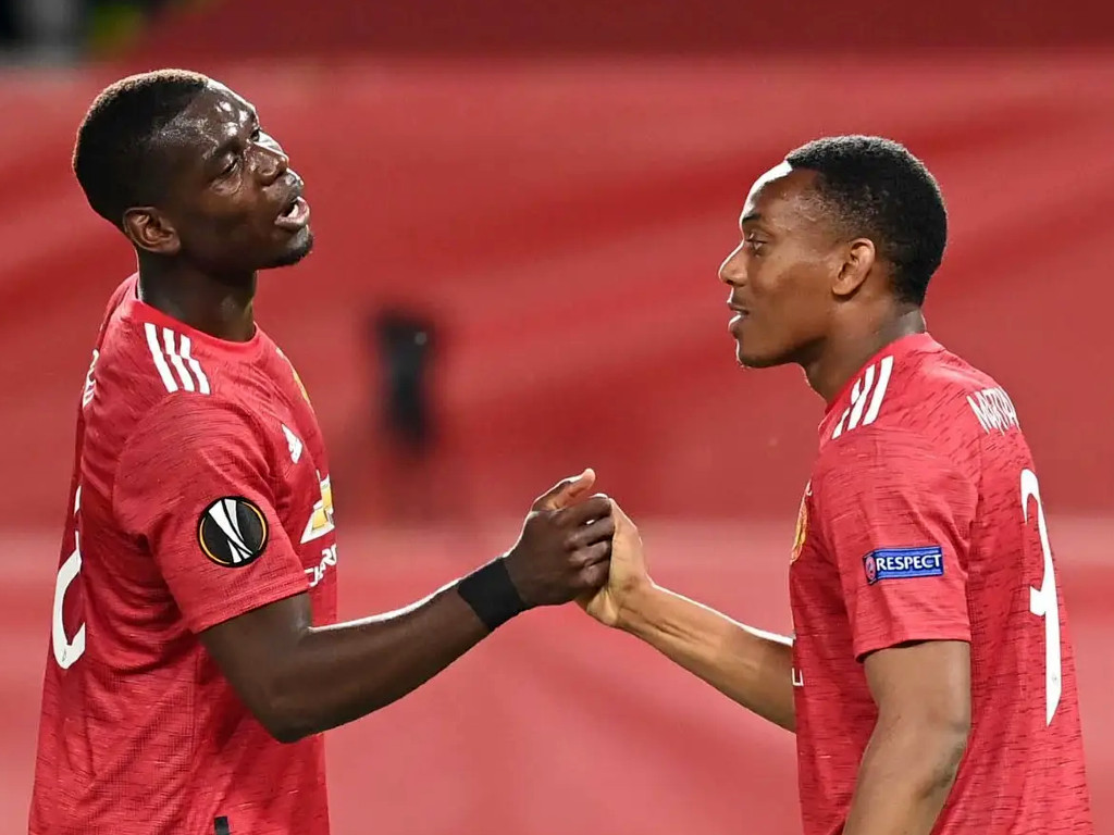 Pogba dan Martial