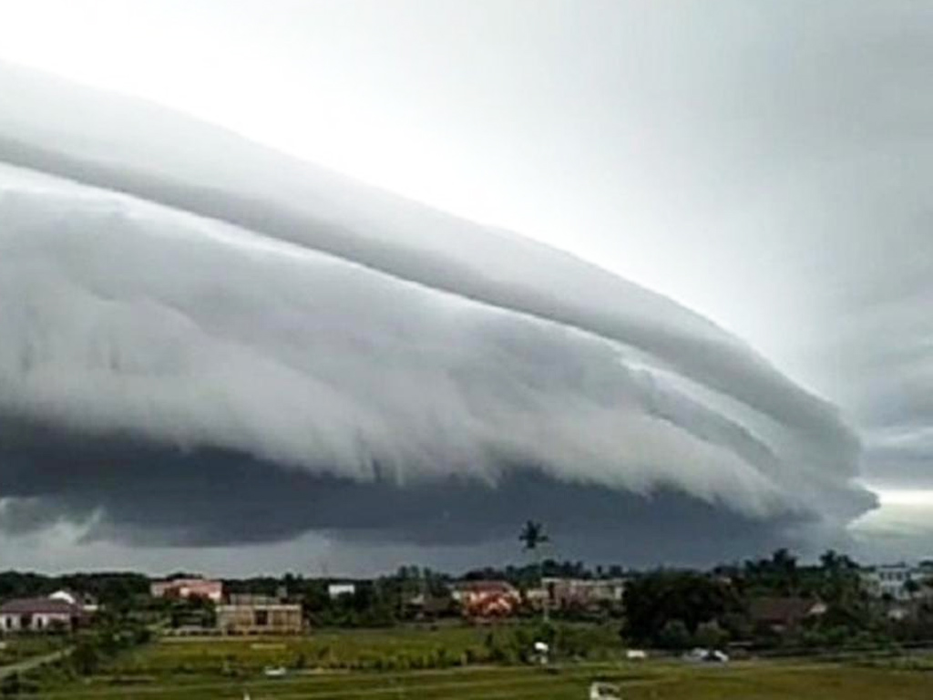 Fenomena Awan Tsunami di Aceh