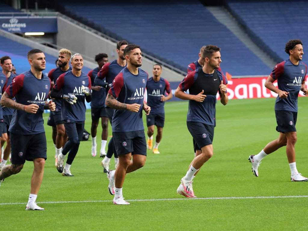 PSG latihan